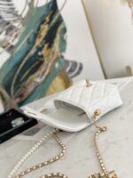 Ch@nel Flap Bag-13*19*6CM - Image 5