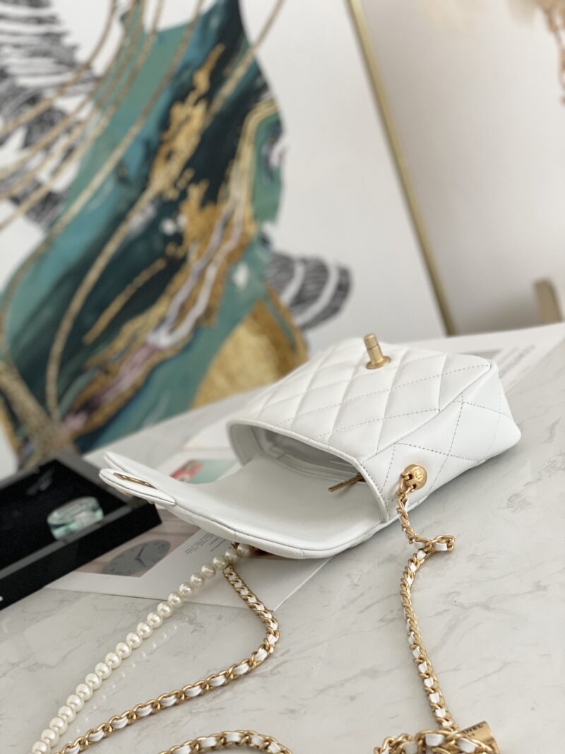 Ch@nel Flap Bag-13*19*6CM - Image 5