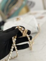 Ch@nel Flap Bag-13*19*6CM - Image 8