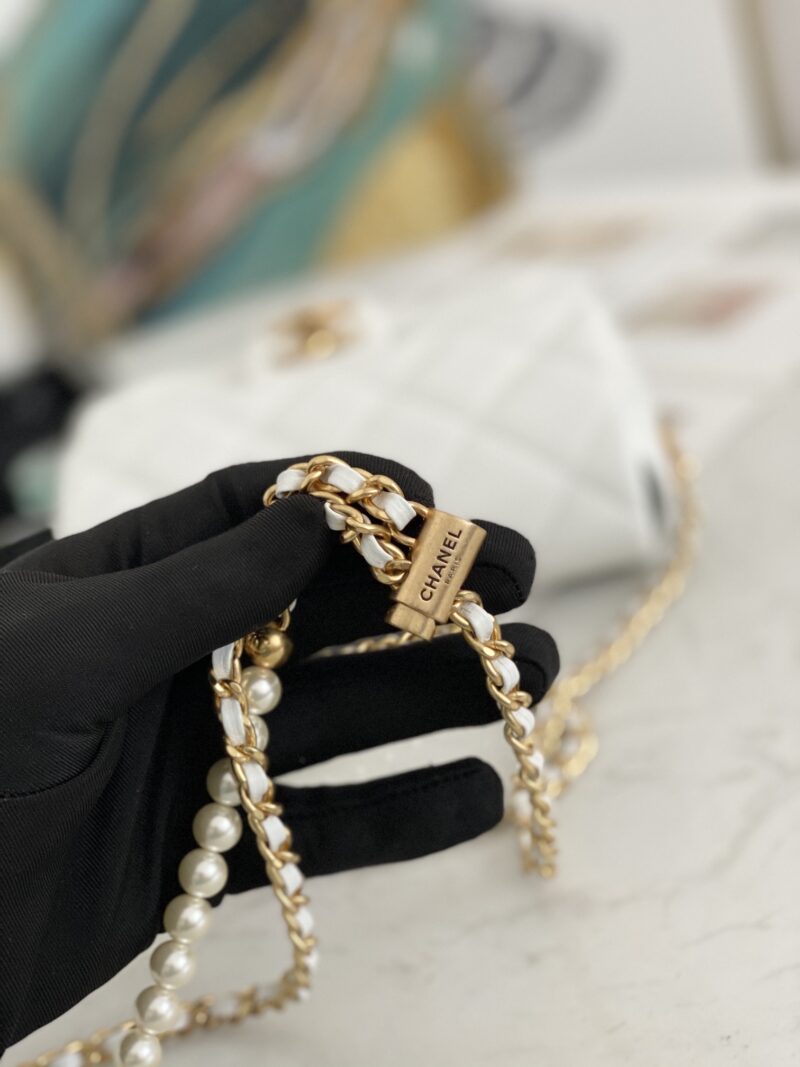 Ch@nel Flap Bag-13*19*6CM - Image 8