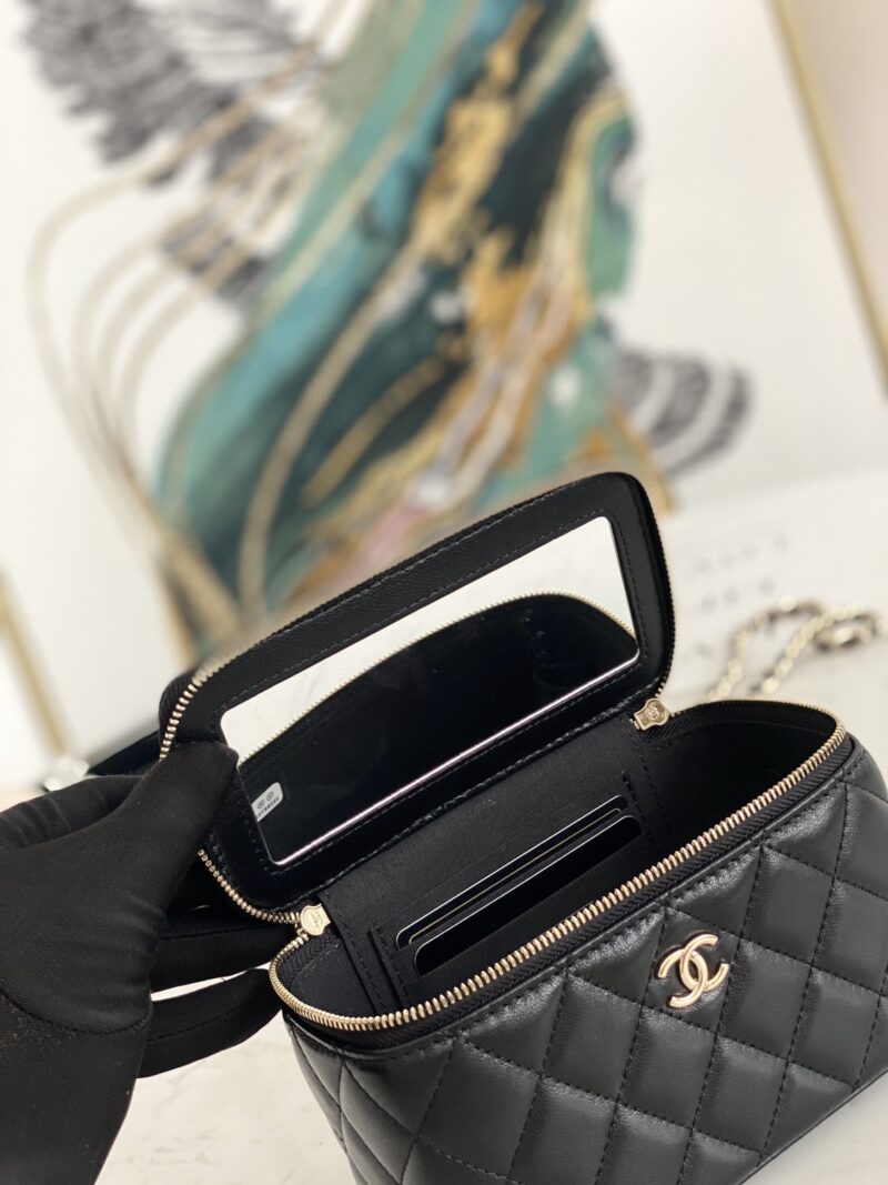 Ch@nel Cosmetic Bag-9.5*17* 8CM - Image 2