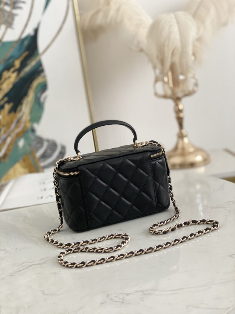 Ch@nel Cosmetic Bag-9.5*17* 8CM - Image 9