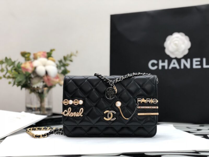 Ch@nel Wallet On Chain-19*12*3.5CM - Image 4