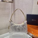 Prada Nylon 1NE515 Hobo Bag-23*14*5CM - Image 4