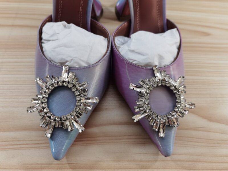 Amina Muaddi Heel-10CM - Image 5