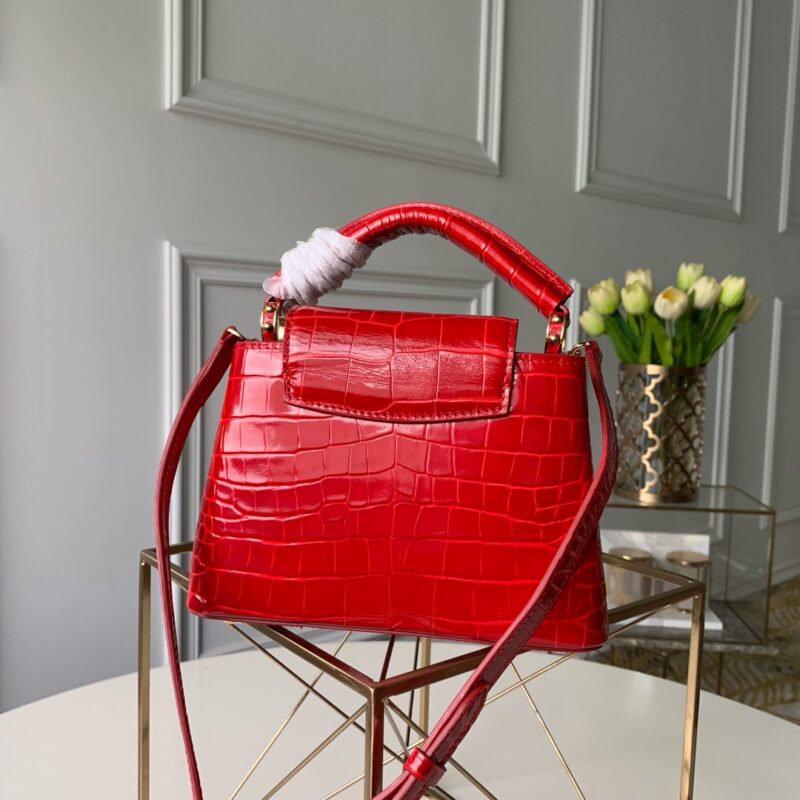 Louis Vuitton Mini Capucines Handlebag-21*14*8CM - Image 4