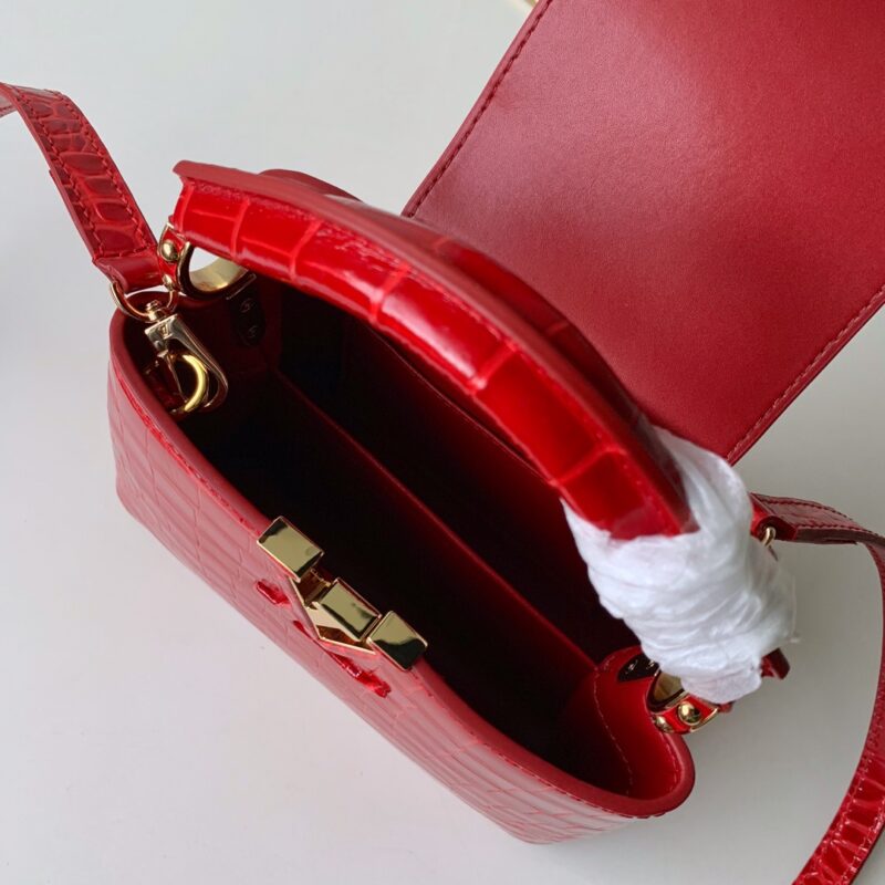 Louis Vuitton Mini Capucines Handlebag-21*14*8CM - Image 7