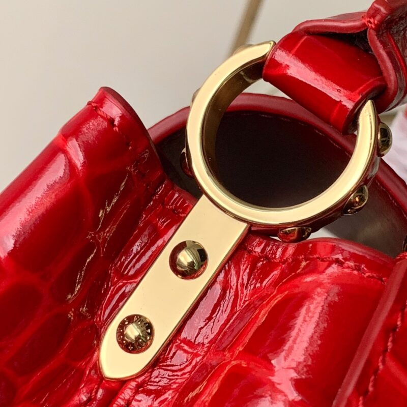 Louis Vuitton Mini Capucines Handlebag-21*14*8CM - Image 9