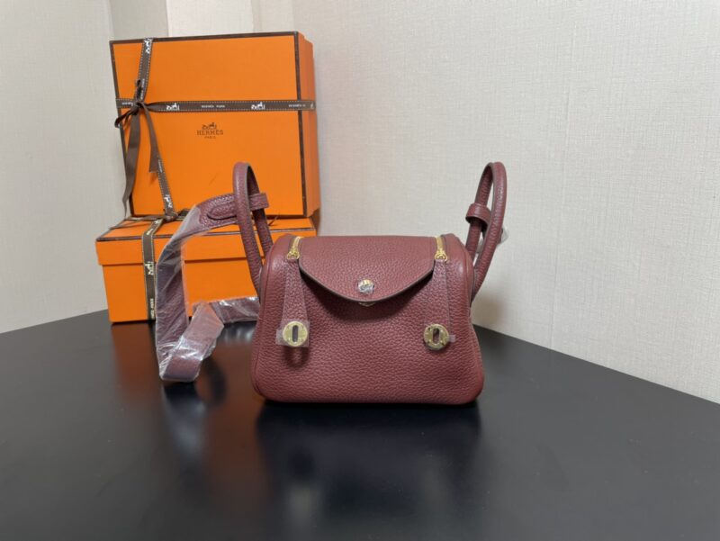 Hermes Lindy 19-Togo Leather-19CM - Image 3