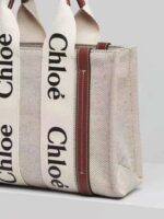 Chloe Woody Tote Bag - Image 9