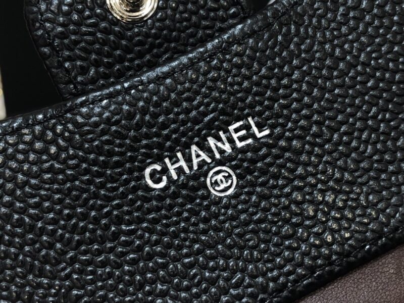 Ch@nel Wallet-Silver Harware-11*10CM - Image 8