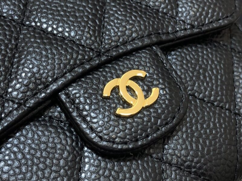 Ch@nel Wallet-Gold Harware-11*10CM - Image 3