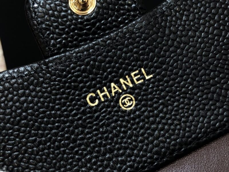 Ch@nel Wallet-Gold Harware-11*10CM - Image 6