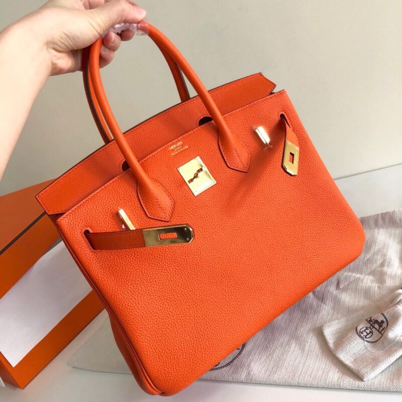 Hermes Birkin-Togo leather-25/30/35CM - Image 7