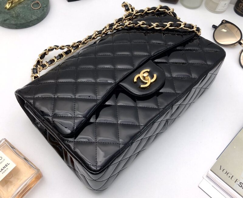 Ch@nel Flap Bag-Gold Hardware-30CM - Image 3