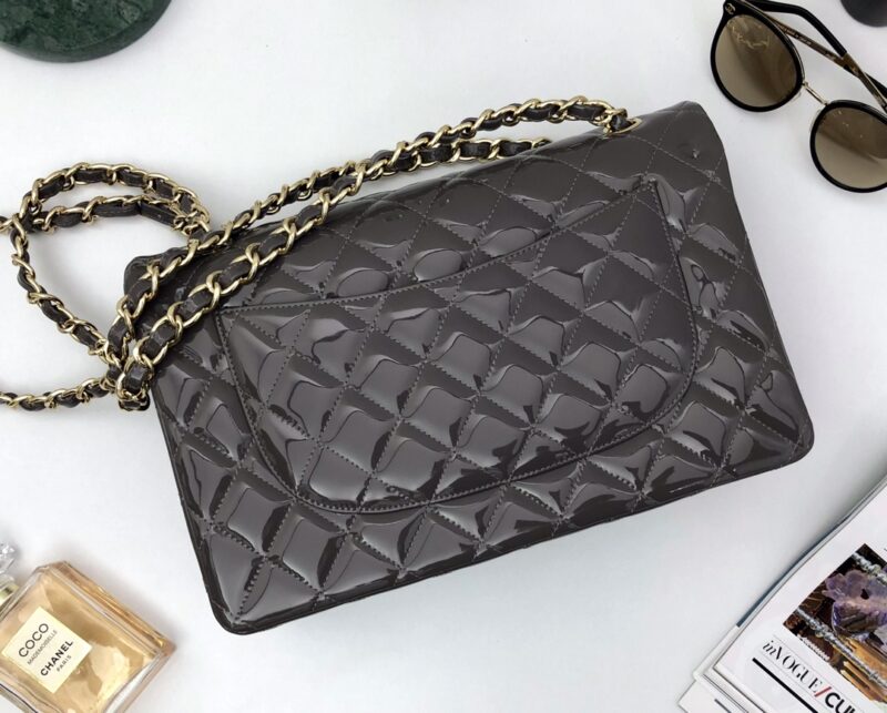 Ch@nel Flap Bag-Gold Hardware-30CM - Image 3