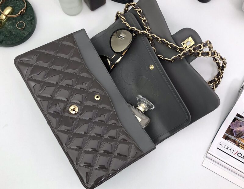 Ch@nel Flap Bag-Gold Hardware-30CM - Image 8