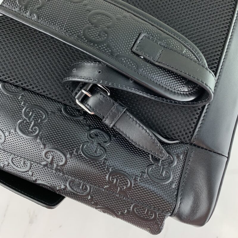 Gucci GG Embossed Backpack-34*41*12 - Image 3
