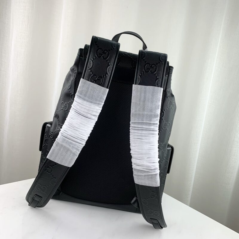 Gucci GG Embossed Backpack-34*41*12 - Image 5