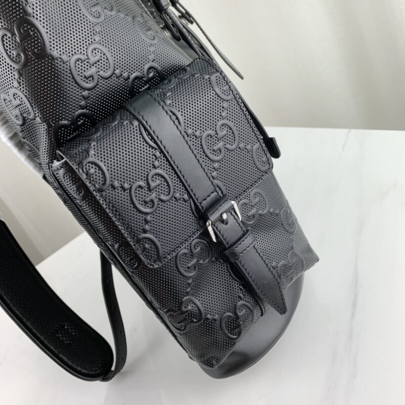 Gucci GG Embossed Backpack-34*41*12 - Image 9