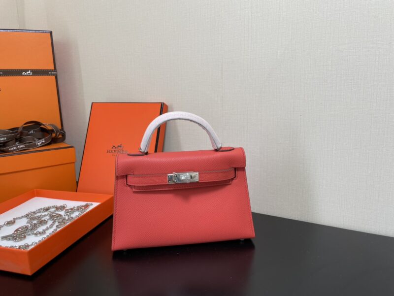 Hermes Kelly-Gold&Silver Hardware-19CM - Image 10