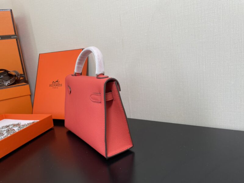 Hermes Kelly-Gold&Silver Hardware-19CM - Image 4