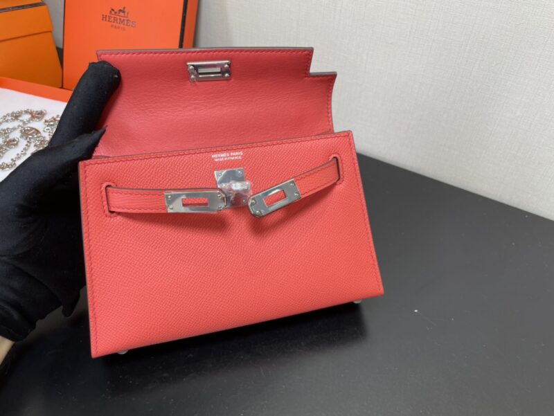 Hermes Kelly-Gold&Silver Hardware-19CM - Image 5