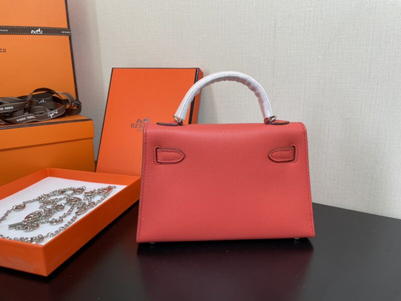 Hermes Kelly-Gold&Silver Hardware-19CM - Image 9