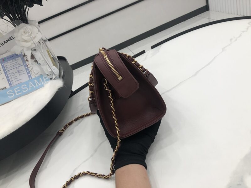 Ch@nel Boston Pillow Bag-22.5*13*18CM - Image 3