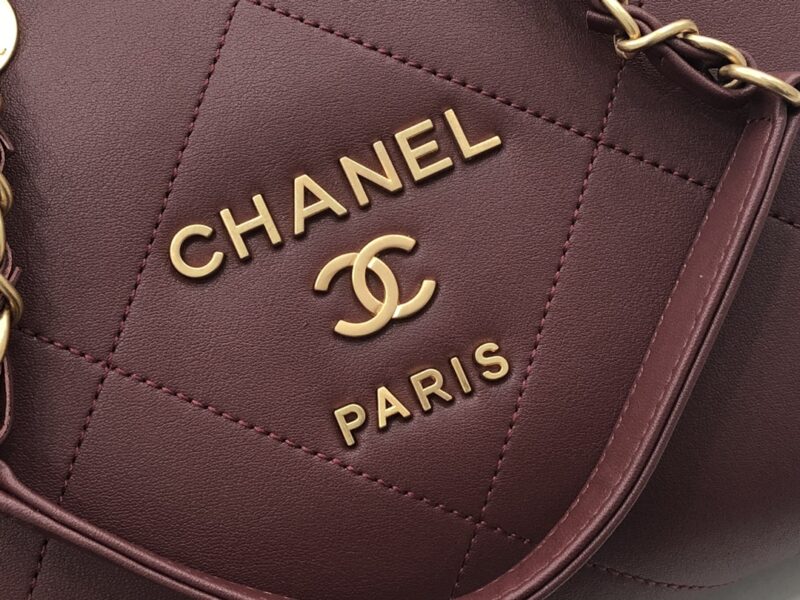 Ch@nel Boston Pillow Bag-22.5*13*18CM - Image 6