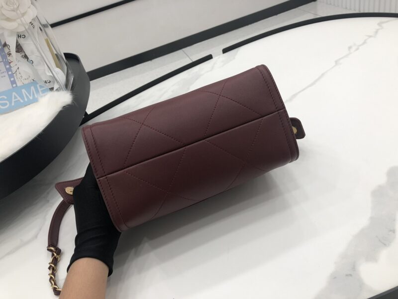 Ch@nel Boston Pillow Bag-22.5*13*18CM - Image 8