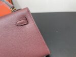 Hermes Kelly-Gold&Silver Hardware-19CM - Image 11