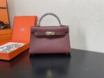 Hermes Kelly-Gold&Silver Hardware-19CM - Image 12