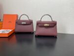 Hermes Kelly-Gold&Silver Hardware-19CM