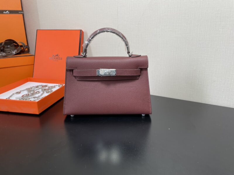 Hermes Kelly-Gold&Silver Hardware-19CM - Image 2