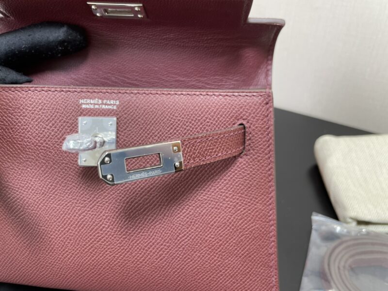 Hermes Kelly-Gold&Silver Hardware-19CM - Image 4