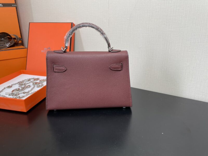 Hermes Kelly-Gold&Silver Hardware-19CM - Image 7