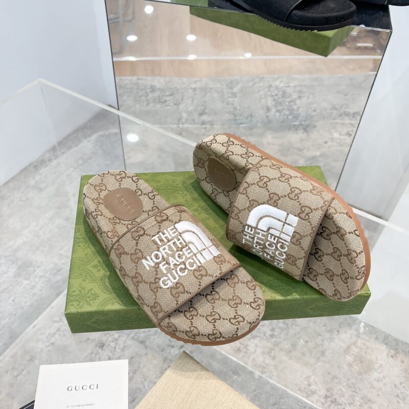 Gucci &The North Face Slides - Image 2