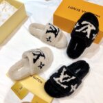 Louis Vuitton Wool Slippers - Image 5