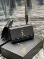 YSL Medium In Grain De Pouder Embossed Leather-24*14.5*5.5CM - Image 3