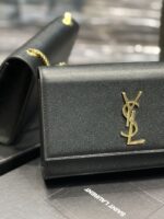 YSL Medium In Grain De Pouder Embossed Leather-24*14.5*5.5CM - Image 4