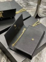 YSL Medium In Grain De Pouder Embossed Leather-24*14.5*5.5CM - Image 5