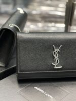 YSL Medium In Grain De Pouder Embossed Leather-24*14.5*5.5CM - Image 4