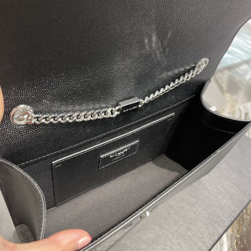 YSL Medium In Grain De Pouder Embossed Leather-24*14.5*5.5CM - Image 5