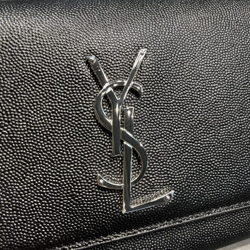 YSL Medium In Grain De Pouder Embossed Leather-24*14.5*5.5CM - Image 7