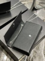 YSL Medium In Grain De Pouder Embossed Leather-24*14.5*5.5CM - Image 9