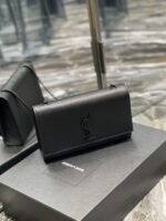 YSL Medium In Grain De Pouder Embossed Leather-24*14.5*5.5CM - Image 4