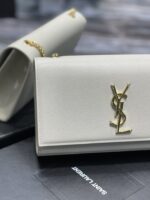 YSL Medium In Grain De Pouder Embossed Leather-24*14.5*5.5CM - Image 5