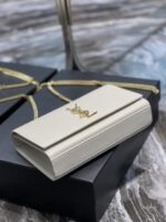 YSL Medium In Grain De Pouder Embossed Leather-24*14.5*5.5CM - Image 6