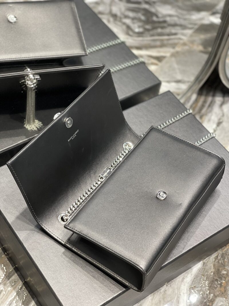 YSL Kate Medium With Tassle In Smooth Leather-24*14.5*5.5CM - Image 2